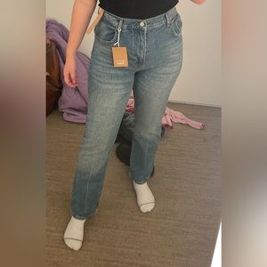 EUC Reformation Liza High Rise Jeans - Malta Wash